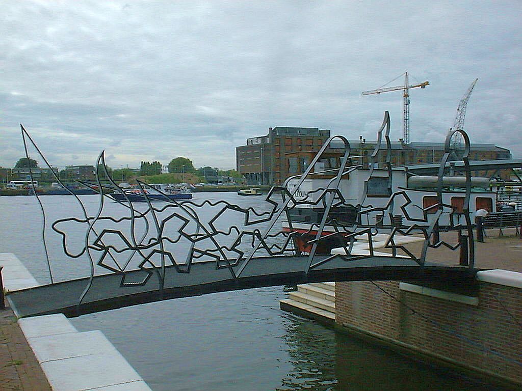 Wetenschap (Brug 1995) - Brantasgracht - Amsterdam