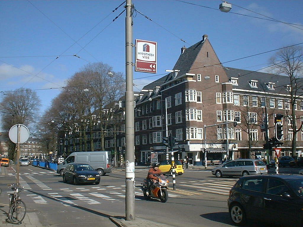 Beethovenstraat - Kruising Stadionweg - Amsterdam