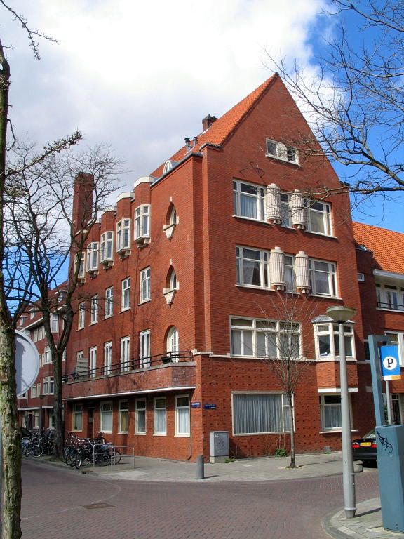 Bachstraat hoek Brahmsstraat - Amsterdam