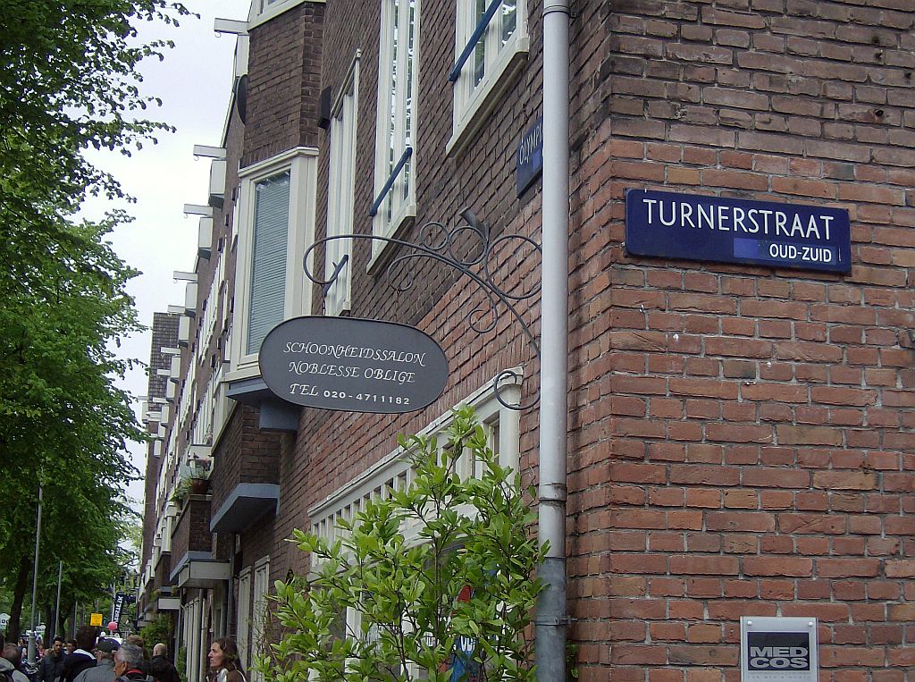 Olympiaweg - Hoek Turnerstraat - Amsterdam
