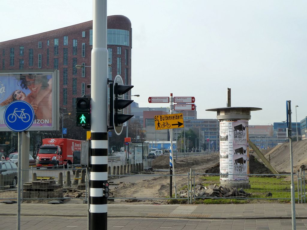 De Boelelaan - Aanleg tramlijn 16 en 24 - Amsterdam