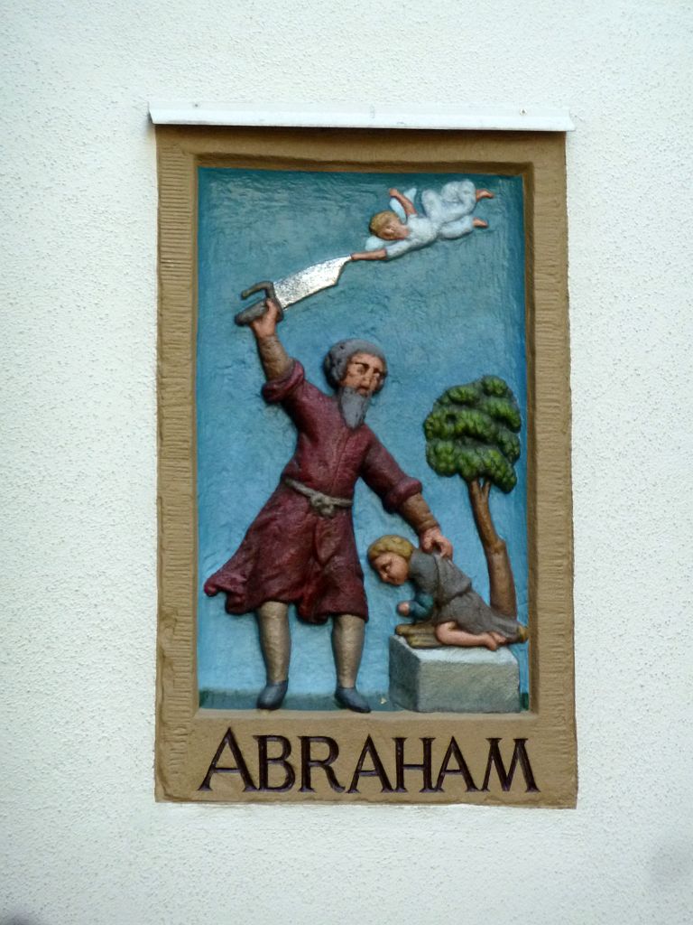 Begijnhof - Gevelsteenmuur - Abraham - Amsterdam
