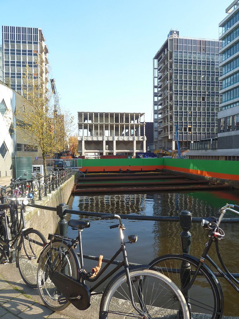 Universiteit van Amsterdam - Sloop Gebouw C Roeterseiland - Nieuwe Achtergracht - Amsterdam