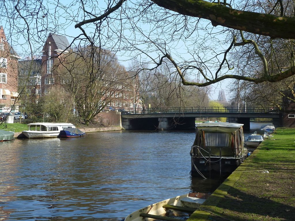 Zuider Amstel Kanaal - Beethovenbrug (Brug 417) - Amsterdam
