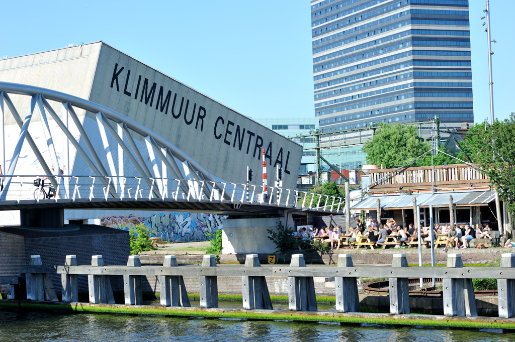 Klimmuur Centraal - Oosterdoksdraaibrug - Dijksgracht - Amsterdam