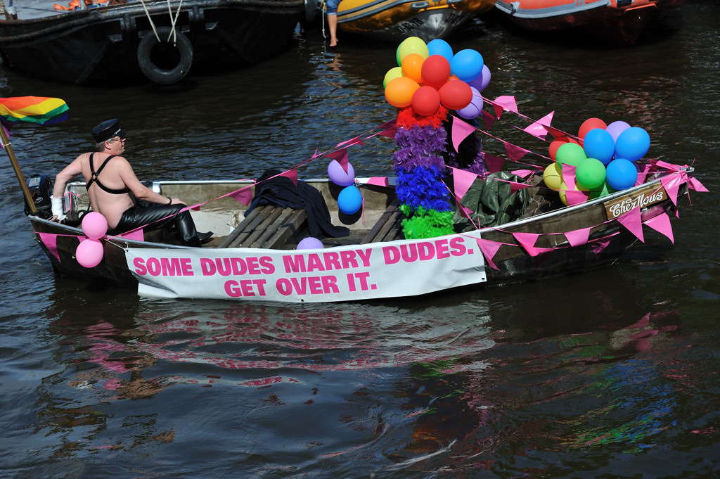 Canal Parade 2012 - Brouwersgracht - Amsterdam