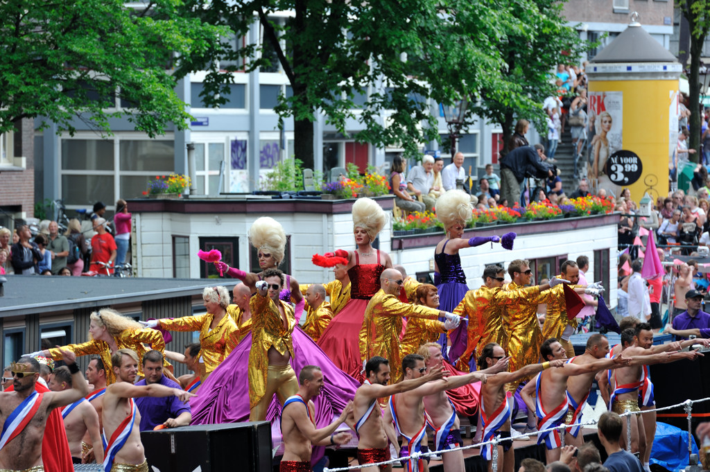Canal Parade 2012 - Deelnemer Upstream Amsterdam - Amsterdam
