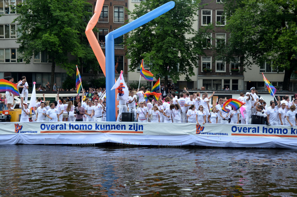 Canal Parade 2012 - Deelnemer VVD - Amsterdam