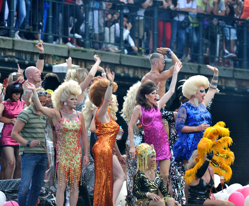 Canal Parade 2012 - Deelnemer Drag Queen United - Amsterdam