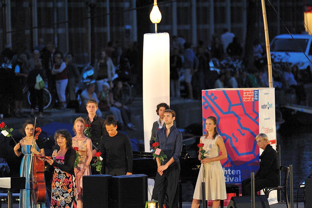Grachtenfestival 2012 - Opening bij het Compagnietheater - Amsterdam